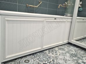 Люк нажимной под ванную Экран Люк нажимной под ванную Экран