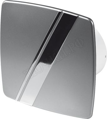 Вытяжной вентилятор Awenta System+, Turbo, 100 KWT100W, Linea, PLS100, Серебро (сатин), пластик Вытяжной вентилятор Awenta System+, Turbo, 100 KWT100W, Linea, PLS100, Серебро (сатин), пластик