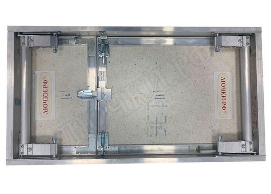 Люк под плитку Нажимной Секрет-Лайт 2 створки 1000*300 Люк под плитку Нажимной Секрет-Лайт 2 створки 1000*300