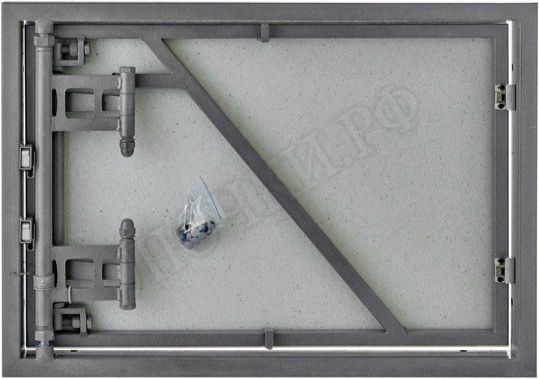 Люк под плитку Нажимной Железяка, 1 створка, 600*1300 Люк под плитку Нажимной Железяка, 1 створка, 600*1300