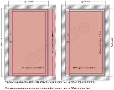 Люк под плитку Шагма для плитки 700*1200 (требуемый размер проема 710*1235, размер люка 660*1233) Люк под плитку Шагма для плитки 700*1200 (требуемый размер проема 710*1235, размер люка 660*1233)