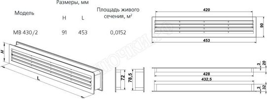 Решетка пластиковая МВ 430/2 ( двойная ) кор. Решетка пластиковая МВ 430/2 ( двойная ) кор.