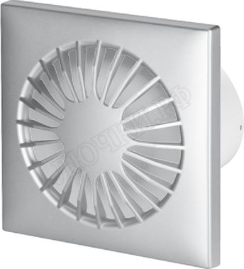 Вытяжной вентилятор Awenta System+, Turbo, 100 KWT100W, Omega, POSA100, Серебро (сатин), пластик Вытяжной вентилятор Awenta System+, Turbo, 100 KWT100W, Omega, POSA100, Серебро (сатин), пластик