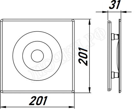 Вытяжной вентилятор Awenta System+, Silent, 125, KWS125W, POS125, Серебро (сатин), пластик Вытяжной вентилятор Awenta System+, Silent, 125, KWS125W, POS125, Серебро (сатин), пластик