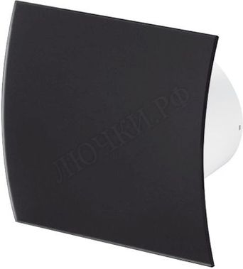 Вытяжной вентилятор Awenta System+, Turbo, 100 KWT100W, Escudo, PECB100M, Чёрный матовый, пластик Вытяжной вентилятор Awenta System+, Turbo, 100 KWT100W, Escudo, PECB100M, Чёрный матовый, пластик