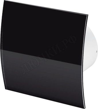 Вытяжной вентилятор Awenta System+, Turbo, 100 KWT100W, Escudo, PECB100P, Чёрный глянцевый, пластик Вытяжной вентилятор Awenta System+, Turbo, 100 KWT100W, Escudo, PECB100P, Чёрный глянцевый, пластик