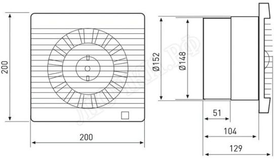 Вентилятор Decor 300H Вентилятор Decor 300H